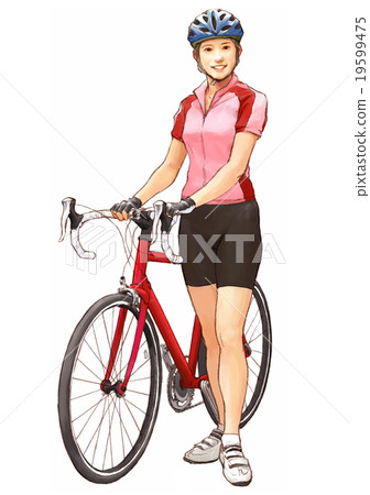 Women in cycling appearance Women in cycling appearance 19599475