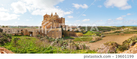 Ta' Pinu Church in Gharb, Gozo island, Malta. Ta' Pinu Church in Gharb, Gozo island, Malta. 19601199
