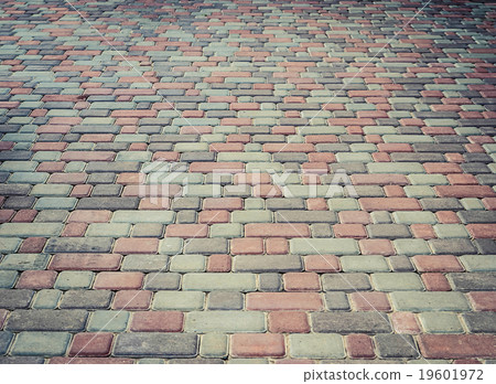 Stone blocks in the walkway 19601972