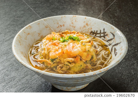 Common heaven soba Japanese foods made tempura soba is famous 19602670