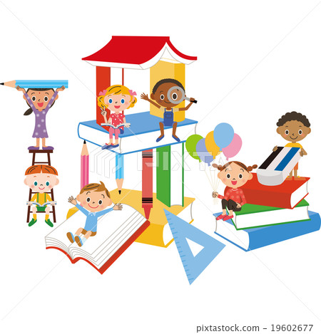 Books and children 19602677