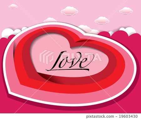 Love Heart Vector illustration for your design. 19603430