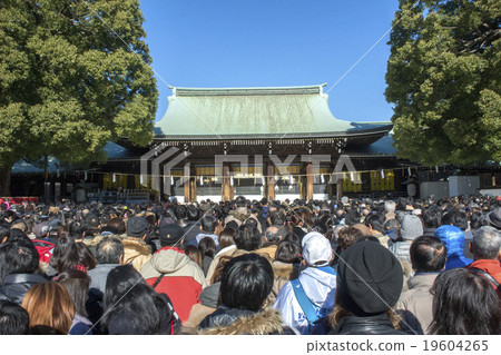 New Year's visit to Meiji Shrine, Shibuya-ku, Tokyo 19604265