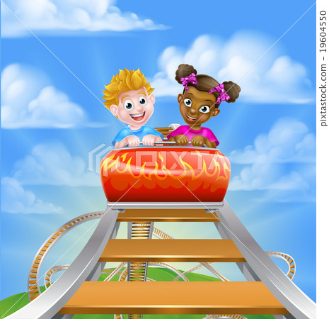 Roller Coaster Fair Theme Park Roller Coaster Fair Theme Park 19604550