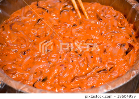 Salted squid Salted squid 19604959