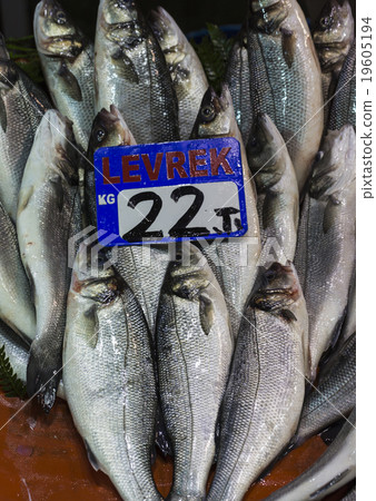 Fish market, Galata waterfront, Istanbul 19605194