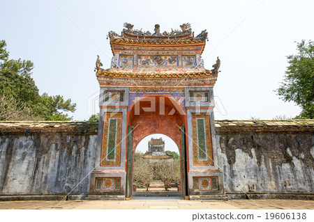 The Gate of Imperial Tomb of Tu Duc The Gate of Imperial Tomb of Tu Duc 19606138