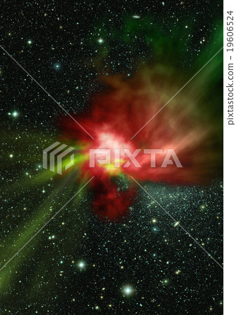 Star field in space and a nebulae Star field in space and a nebulae 19606524