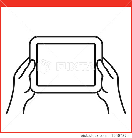 Smartphone gesture icon 19607873