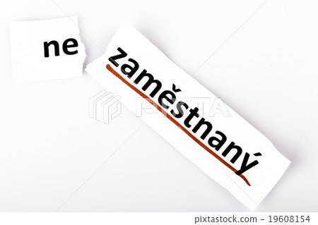 The word unemployed changed to employed in czech 19608154