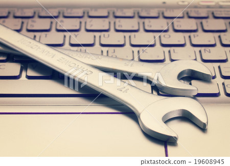 electronic technical support concept 19608945