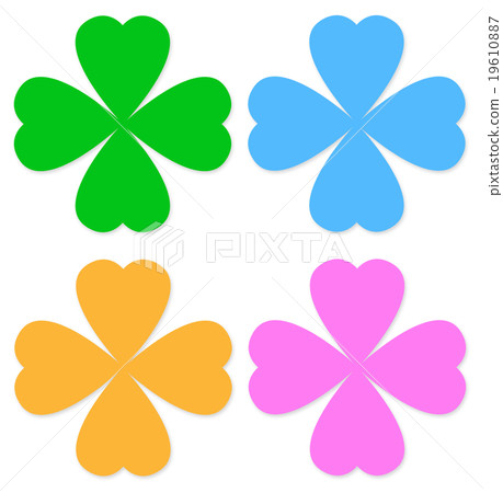Four leaves clover Four leaves clover 19610887