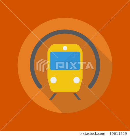 Transportation Flat Icon. Subway 19611829