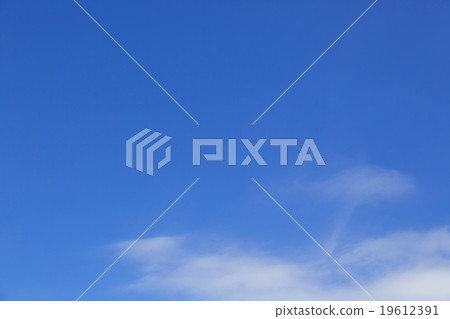 Sky and Clouds Blue Sky Background Copy Space 19612391