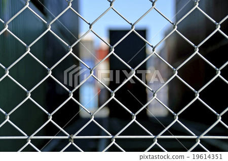 鐵絲網：集裝箱堆場 19614351