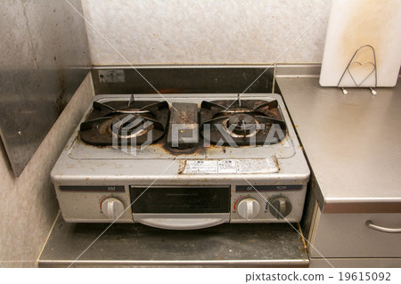 Dirty gas stove Dirty gas stove 19615092