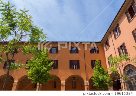 Blue sky and building 19615384