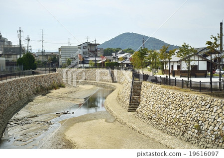 Asuka River and Mountain Mountain 19616097