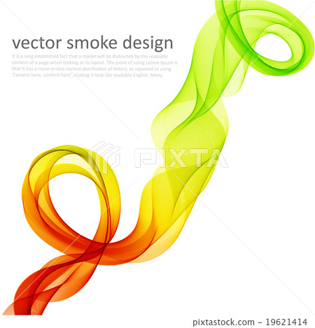 Abstract template color flyer 19621414