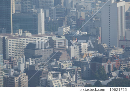 Air Pollution PM 2.5 Pollutant Urban Scenery Skyscraper Group Tokyo Metropolitan Health Damage Pollution Photochemical Smog Air Pollution PM 2.5 Pollutant Urban Scenery Skyscraper Group Tokyo Metropolitan Health Damage Pollution Photochemical Smog 19621733