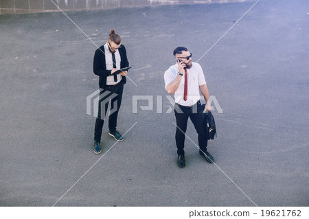 business man outside business man outside 19621762