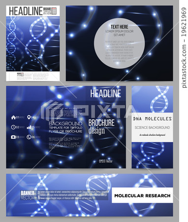 Set of business templates for presentation 19621969