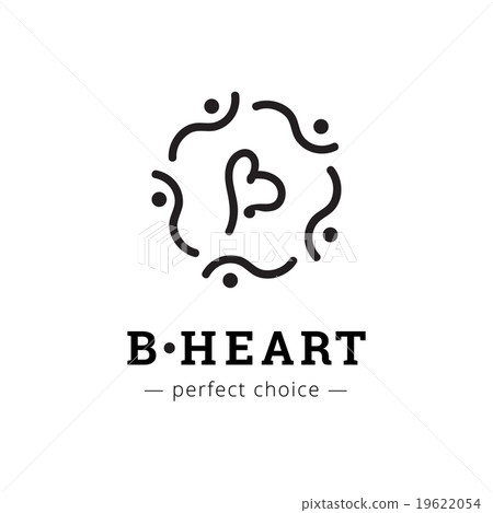 Vector minimalistic elegant B letter logo 19622054