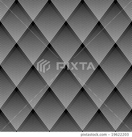 Seamless diamonds pattern. 19622203