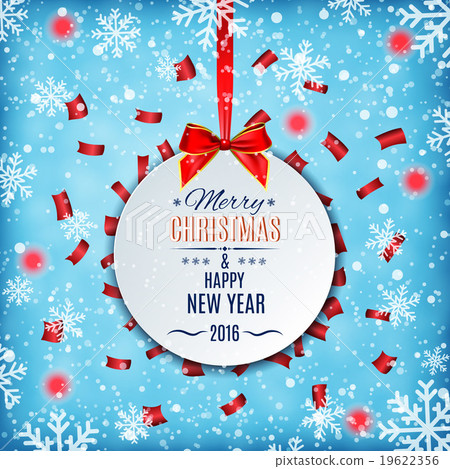 Christmas background with round place Christmas background with round place 19622356