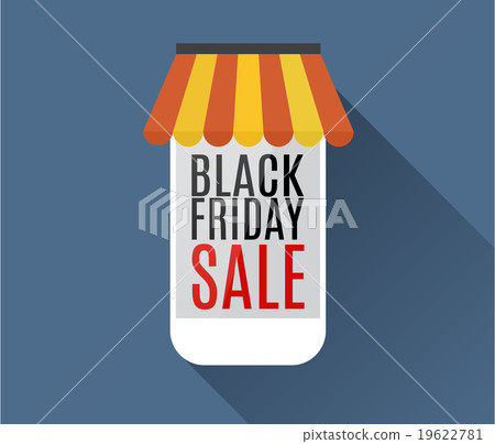 Black friday sale. Mobile phone. Black friday sale. Mobile phone. 19622781