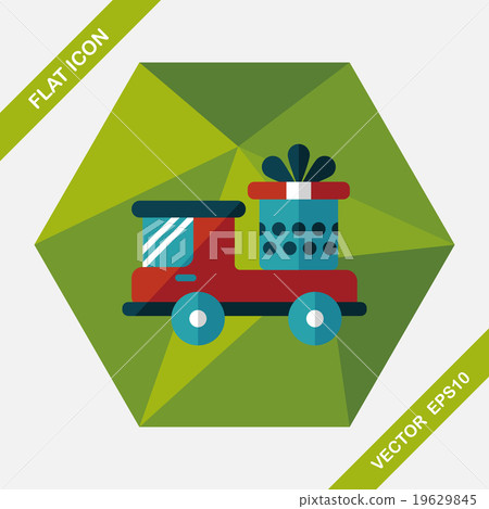 shopping cart flat icon with long shadow shopping cart flat icon with long shadow 19629845