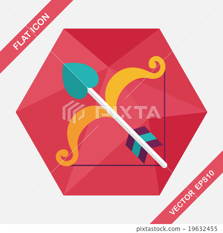 valentine's day Cupid bow and arrow 19632455