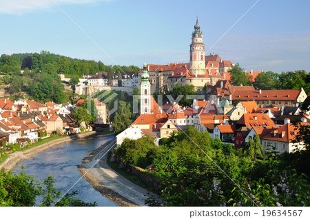 Czech Republic World Heritage Cesky Krumlov Panorama 2 Czech Republic World Heritage Cesky Krumlov Panorama 2 19634567