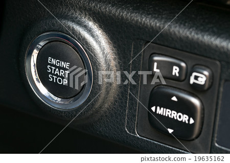 Symbol button start engine system car technology. Symbol button start engine system car technology. 19635162