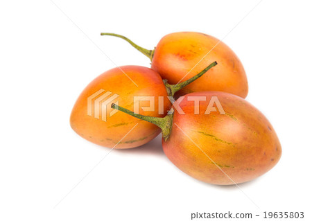 Fresh tamarillo fruits also known as tomato 19635803