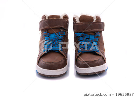 Leather kid shoe 19636987