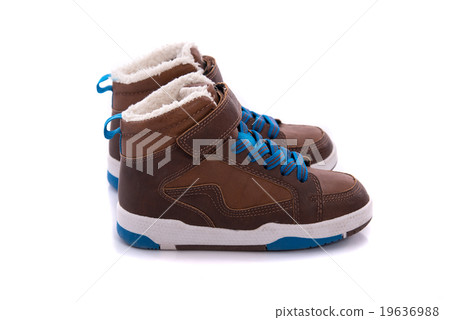 Leather kid shoe 19636988