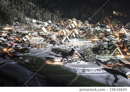 冬天白川鄉 19638684