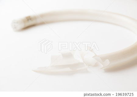 Broken fluorescent lamp Broken fluorescent lamp 19639725