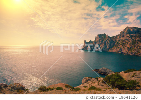 Rocky sea coast Rocky sea coast 19641126