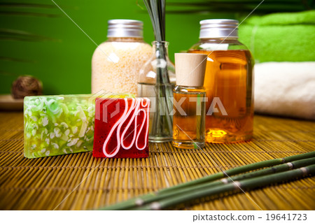 Spa, organic products, fresh and organic concept 19641723