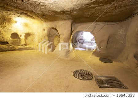 Derinkuyu cave city in Cappadocia Turkey 19643328