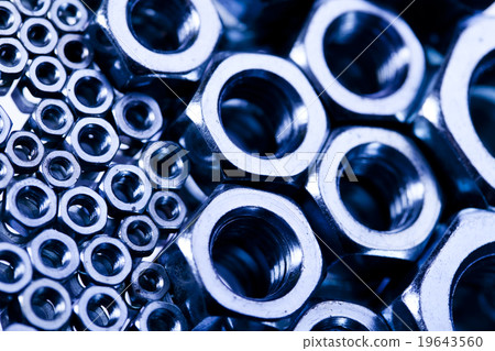 Bolts and Nuts, repair concept bright background Bolts and Nuts, repair concept bright background 19643560