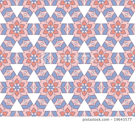 hexagonal flower pattern hexagonal flower pattern 19643577