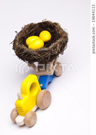 Cute little chick, springtime colorful  Cute little chick, springtime colorful  19644113