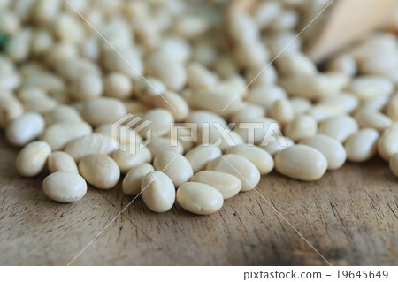 Heap white kidney bean Heap white kidney bean 19645649
