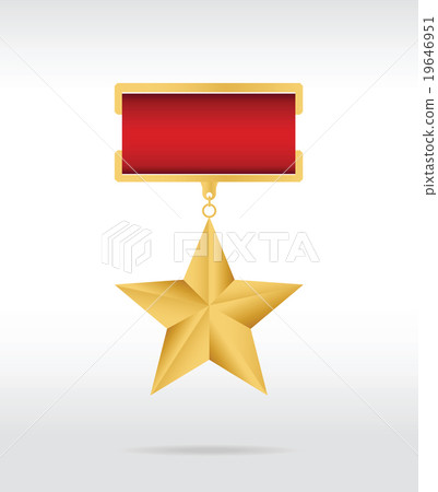 Gold star award Gold star award 19646951