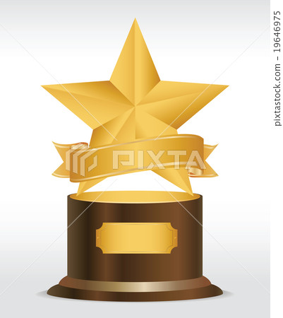 Gold star award Gold star award 19646975
