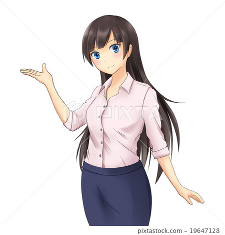 襯衫形狀的女人 19647128
