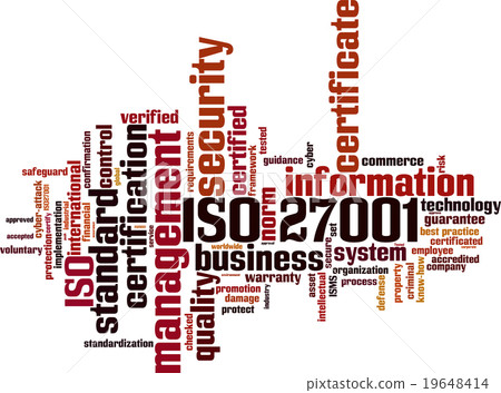 ISO 27001 word cloud 19648414